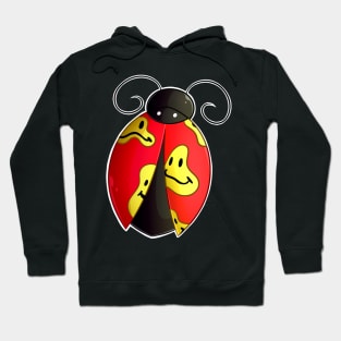 Lady Bug Design Hoodie